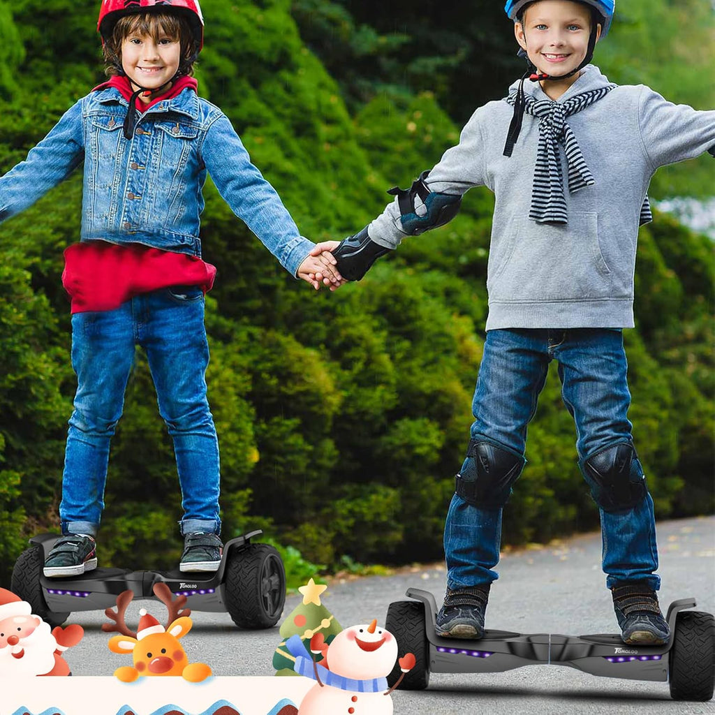 Offroad All Terrain 8.5 Two-Wheel Self Balancing Hoverboard with Bluetooth Speakers and Lights V155280