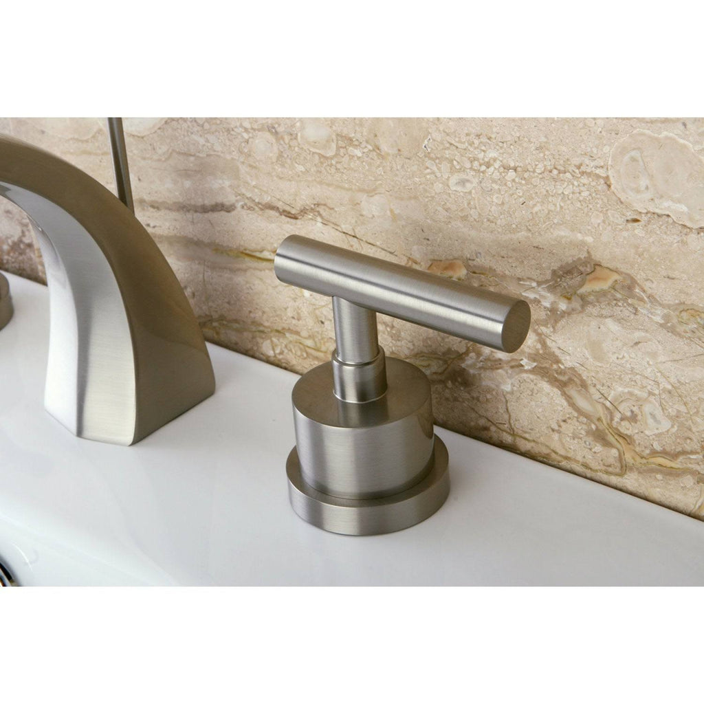 8-Inch Widespread Solid Brass Bathroom Faucet Polished Brass M738063