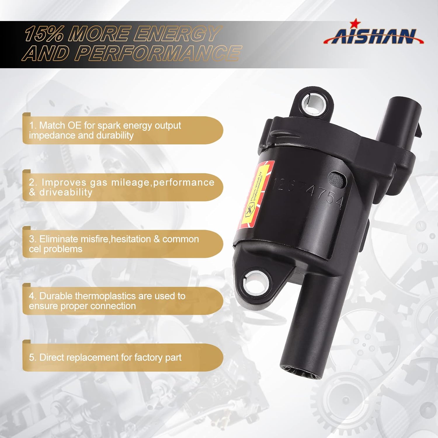 Ignition Coil Pack Set of 8 S180