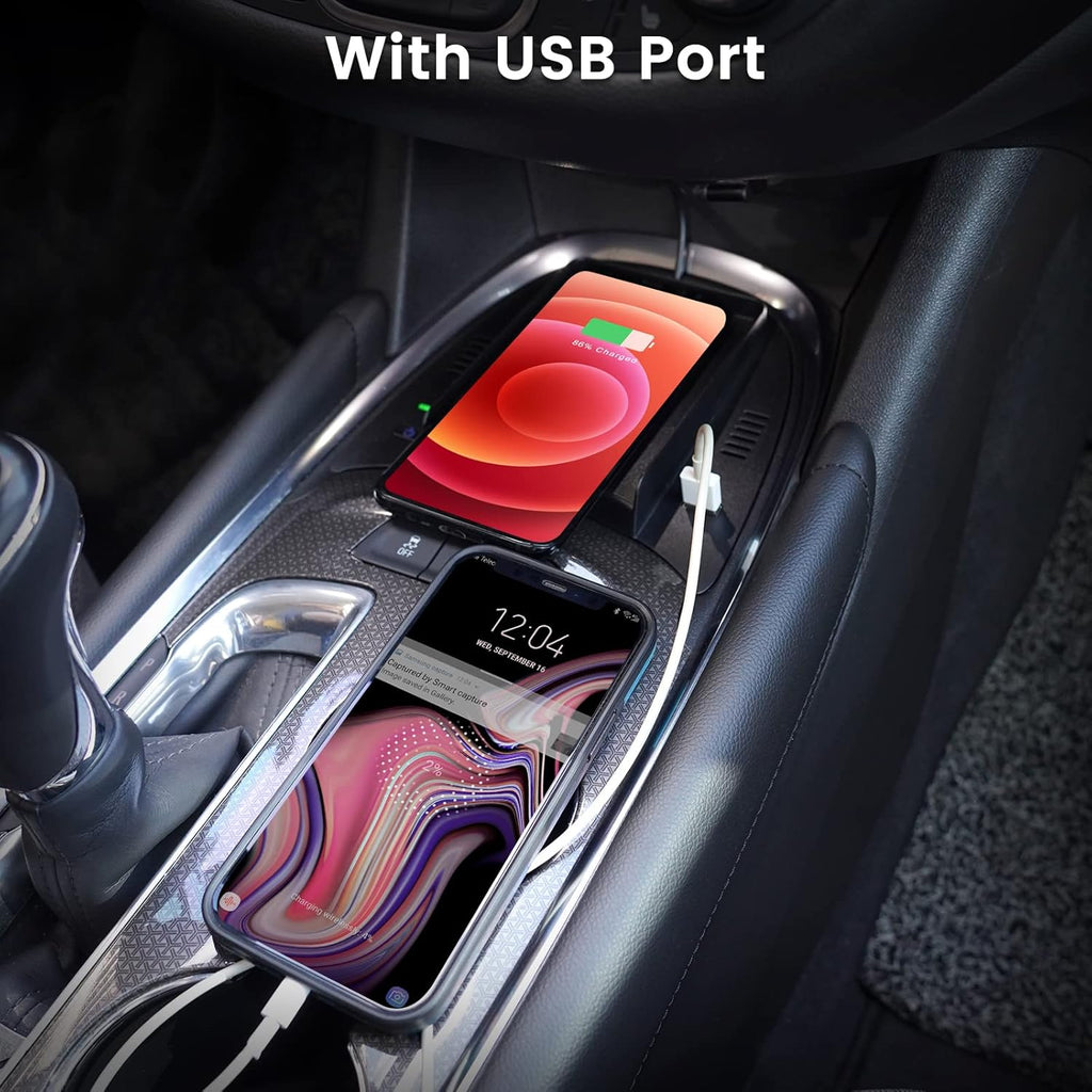Wireless Charger with USB Port for Chevy Malibu 2016-2022 Pack of 2 X78451