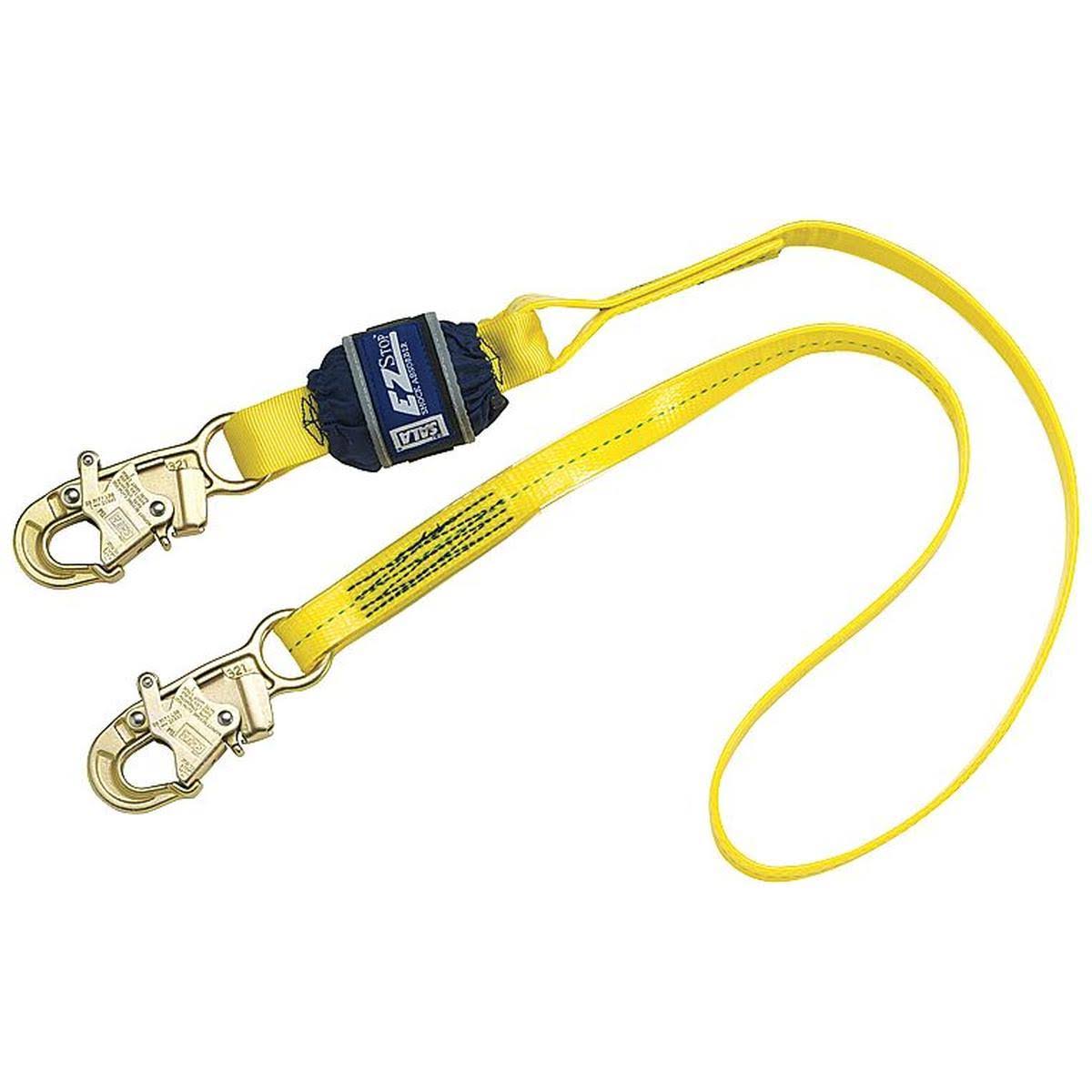Yellow Shock-Absorbing Lanyard S331