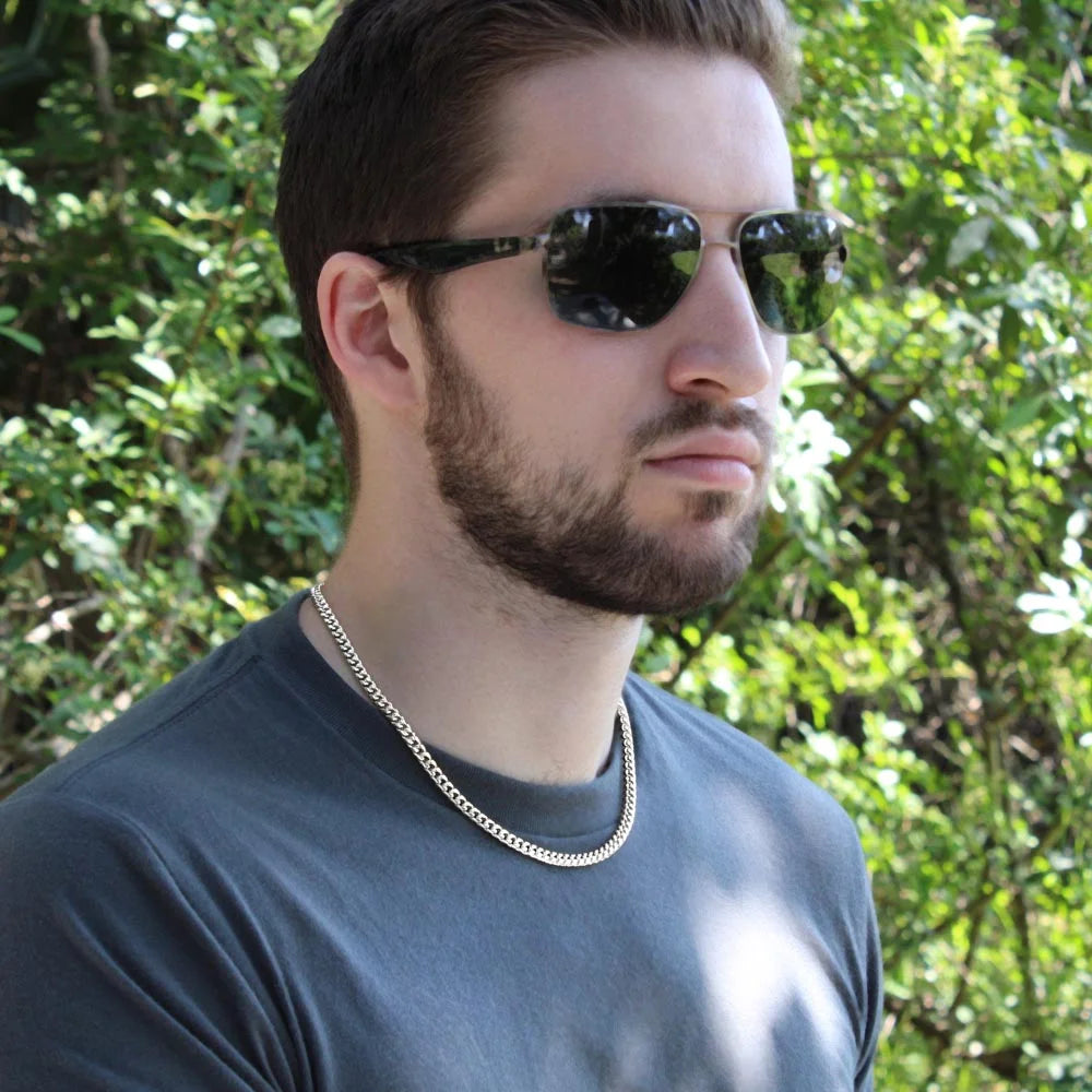 Yellow Gold Male Link Chain Necklace K35121