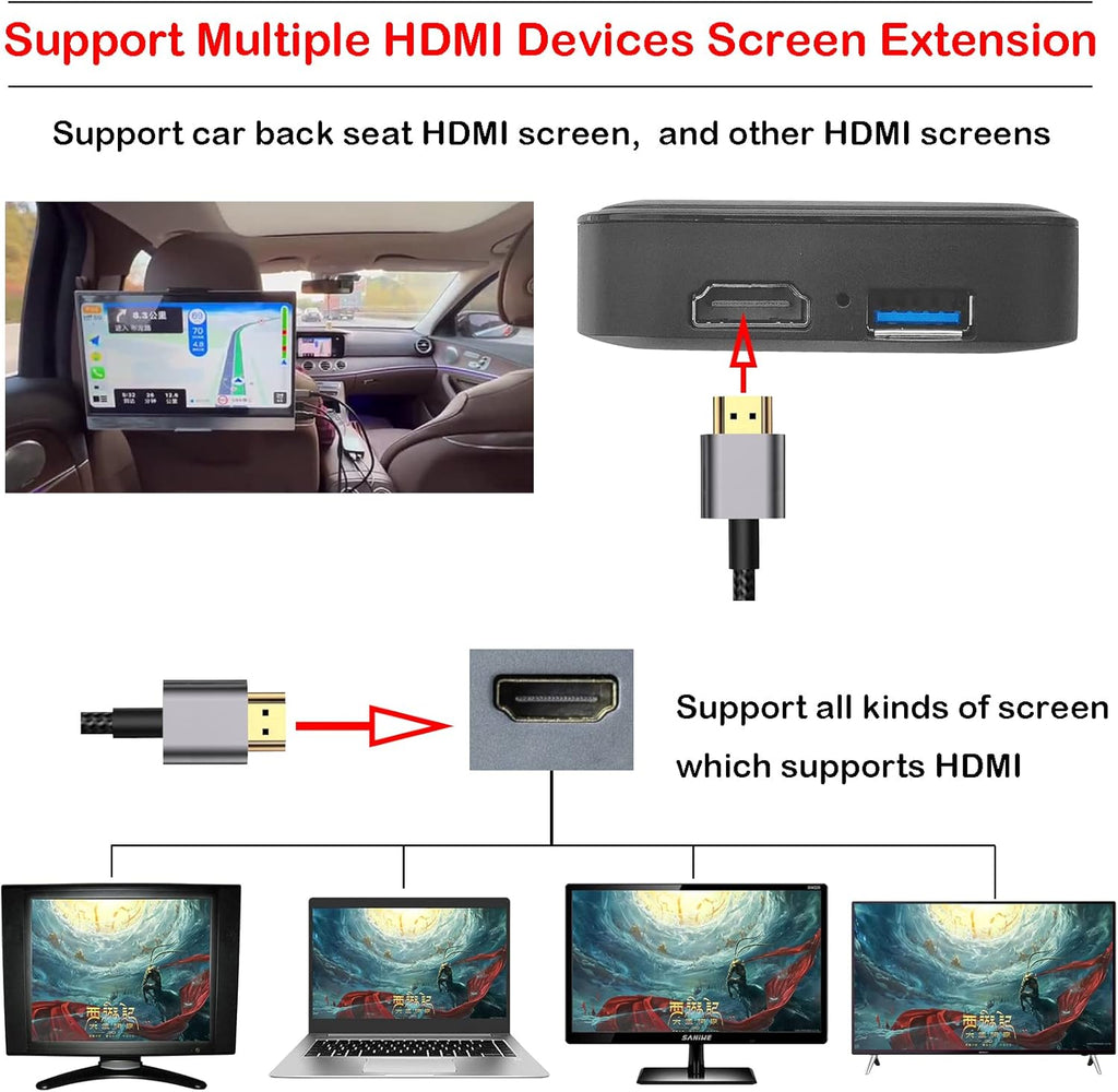 Wireless CarPlay Dongle Android 11.0 AI Box Y80389
