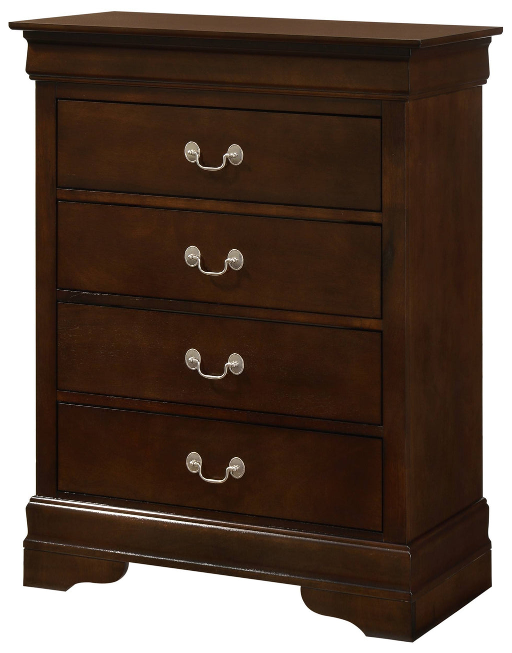 Cappuccino 4 Drawer Chest T5954