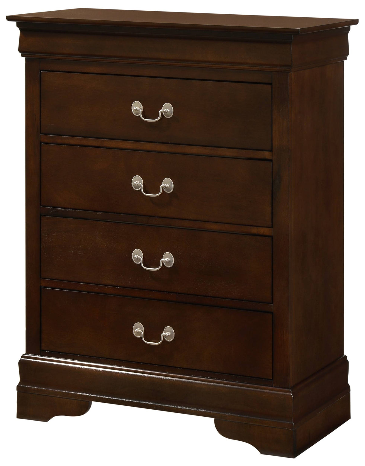 Cappuccino 4 Drawer Chest T5954