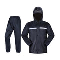 Waterproof Breathable Hooded Rain Jacket with Pants I6852