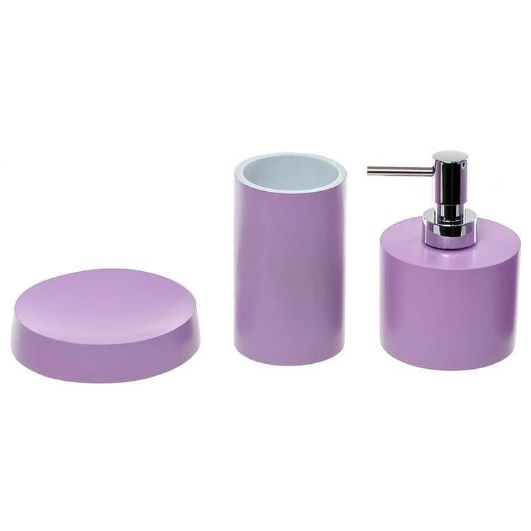 Black Bathroom Accessory Set Q22560