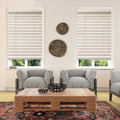 White 64-in Faux Wood Blinds H3600