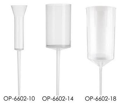 Disposable Filter Funnel, 500ml, Polyethylene Frit F38399