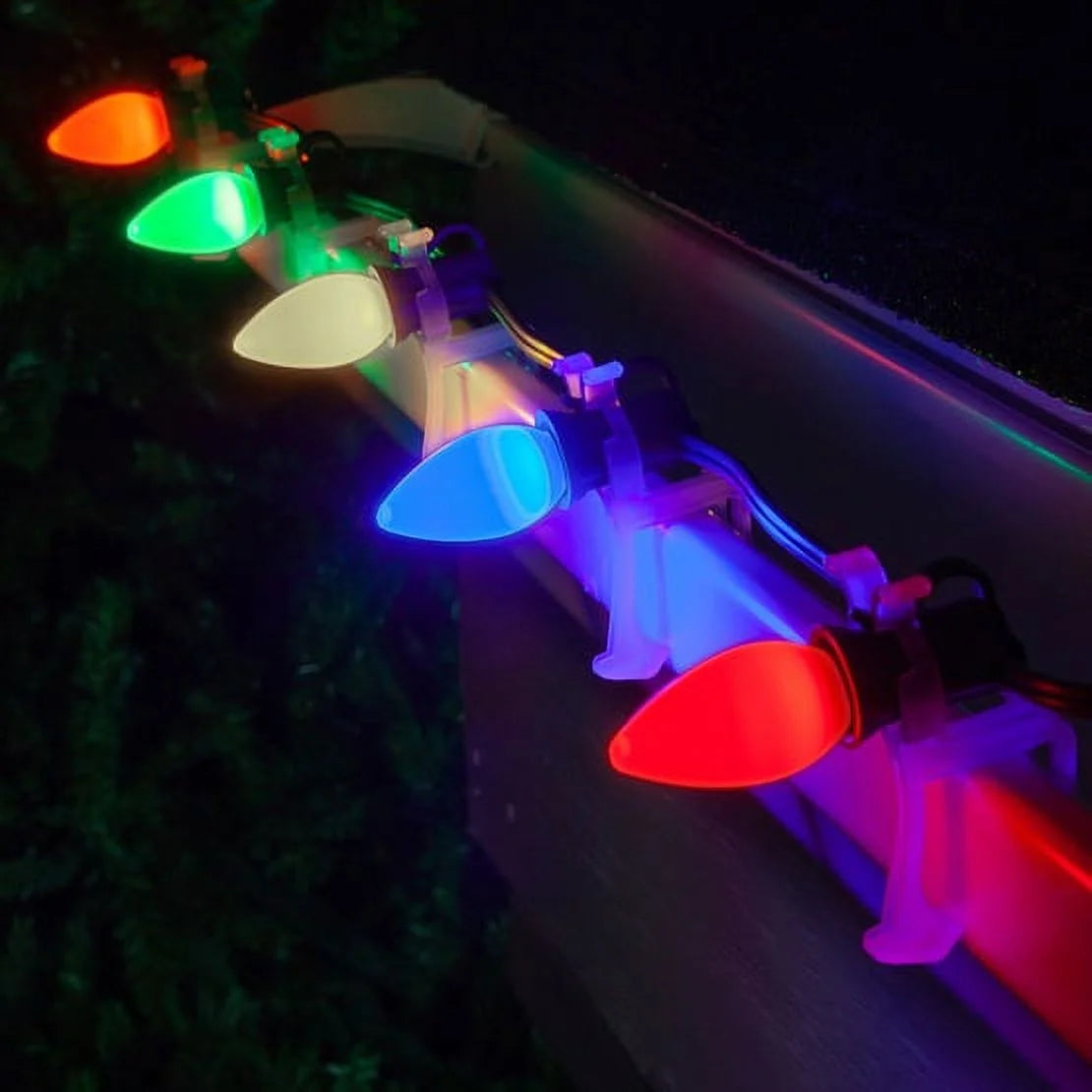 25ft LED C7 Multicolor Christmas Lights C5605