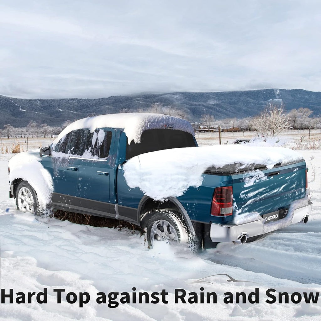 Hard Tri-fold Truck Bed Tonneau Cover for 6.4 ft Bed O353350