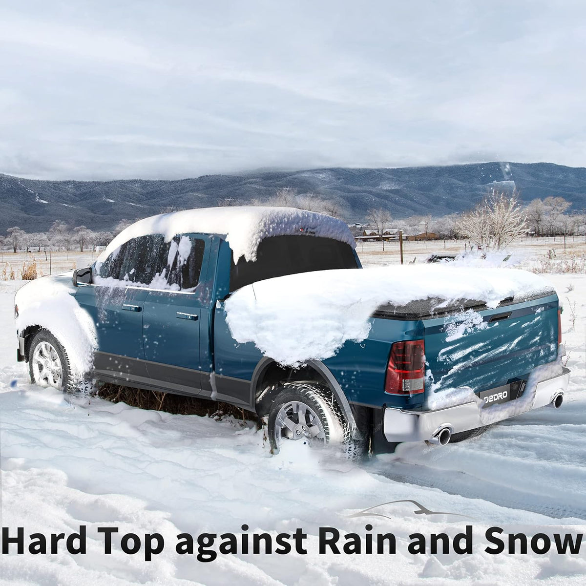 Hard Tri-fold Truck Bed Tonneau Cover for 6.4 ft Bed O353350