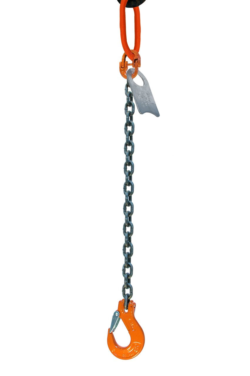 1/2" x 5' Single Leg Chain Sling with Sling Hook T588