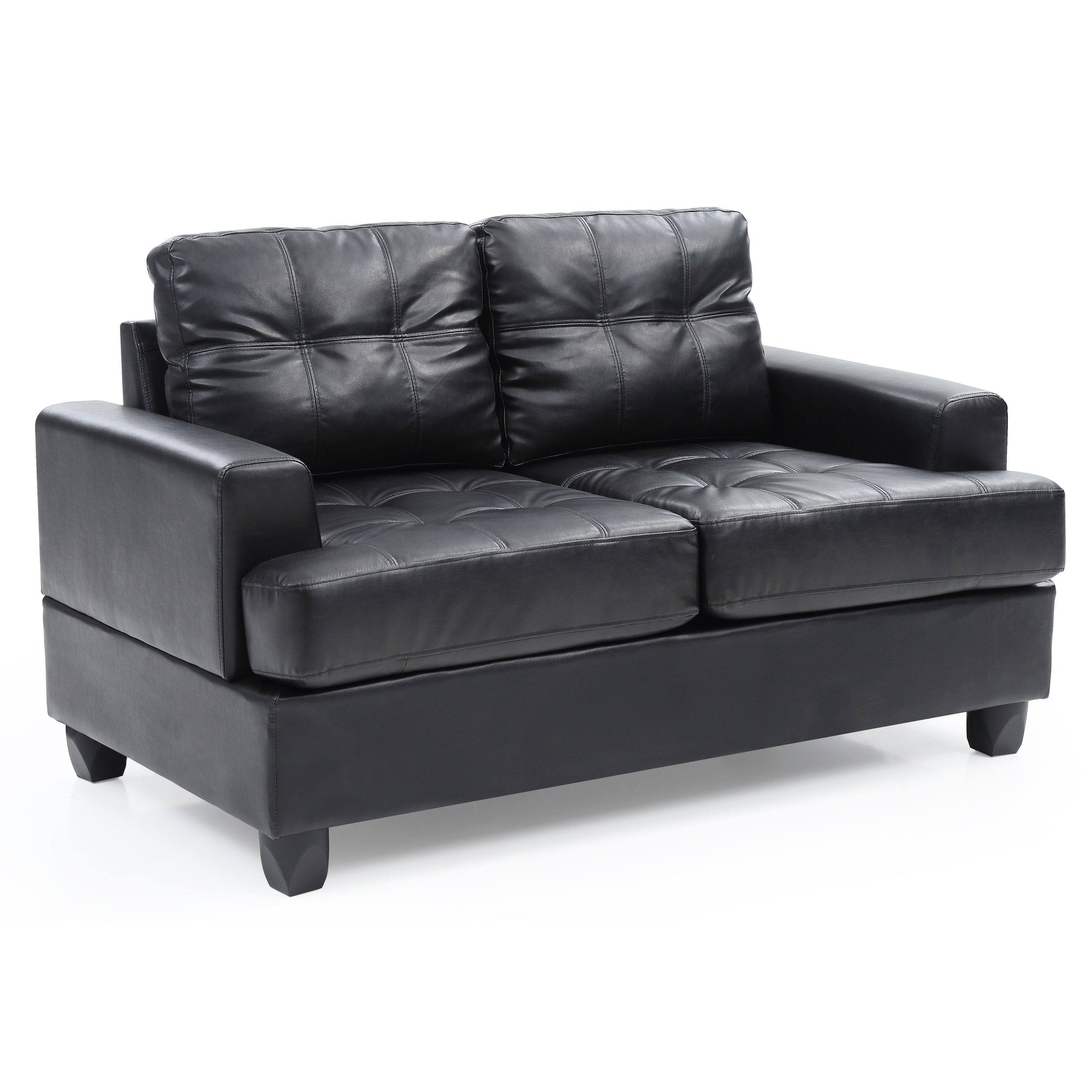 Black Loveseat X842