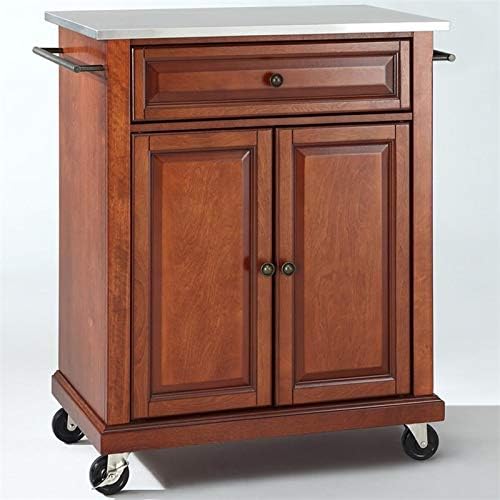 Solid Granite Top Kitchen Cart S94284