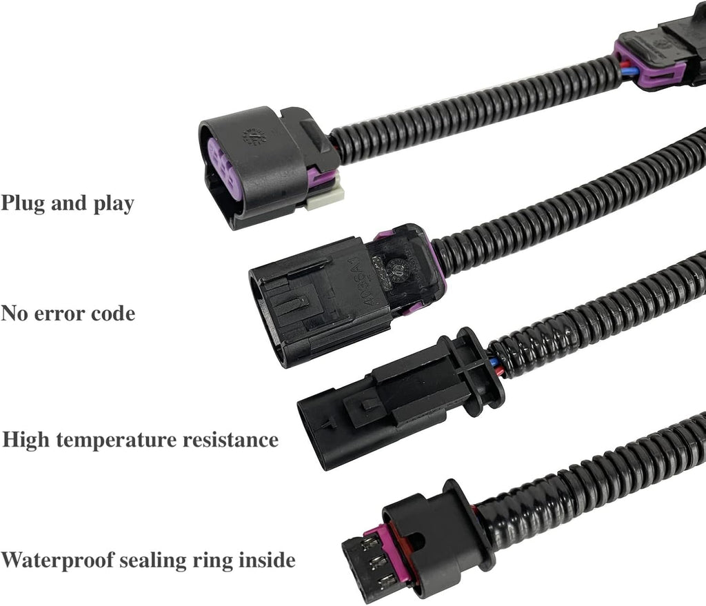 Pack of 2 Small Plug Auto Start Stop Disabler for Chevy Equinox Malibu Cruze Cadillac CT6 XT4 XT5 XT6 Buick Enclave R5691