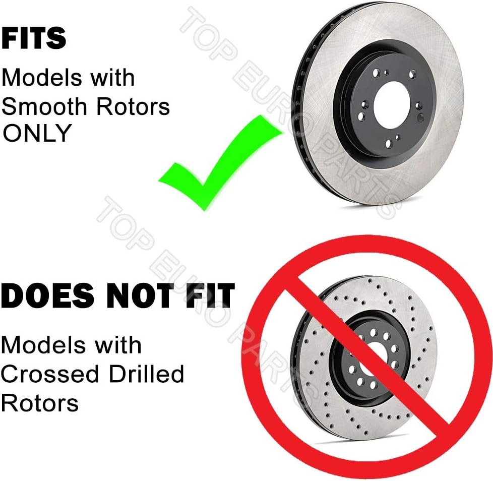 Brake Pads Rotors Air Cabin Oil Filter for Maserati Ghibli 2014-16 E3727