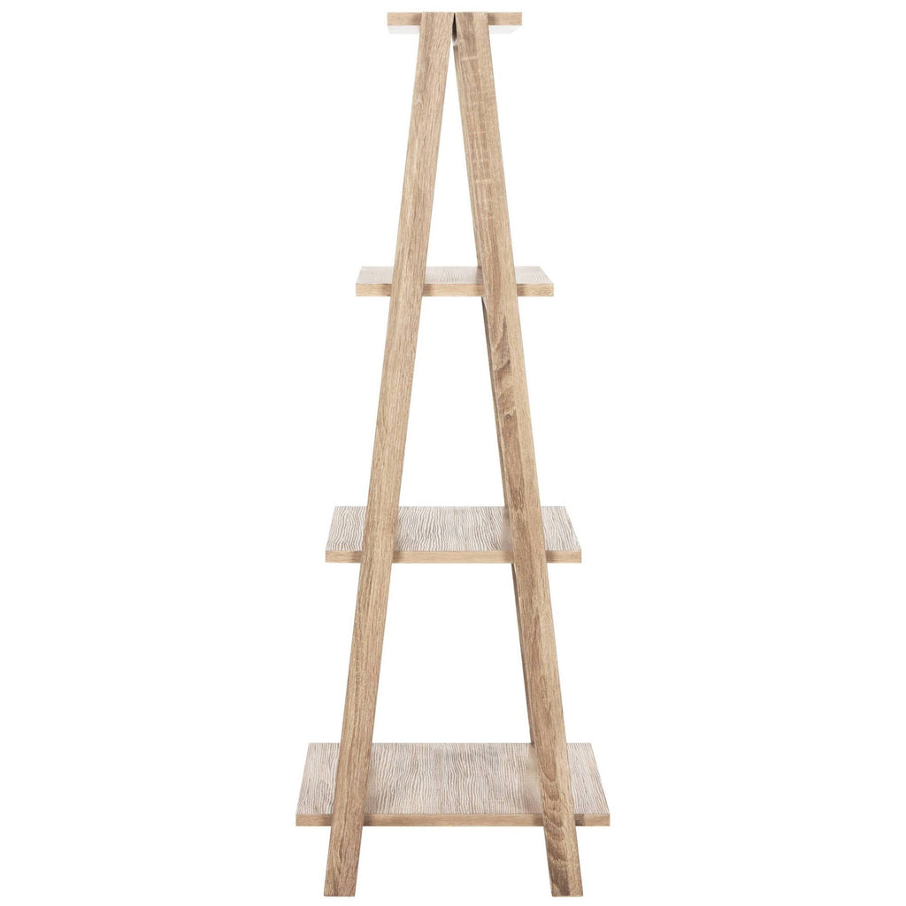 Retro Scandinavian Three Tier Shelf Light Grey A577241