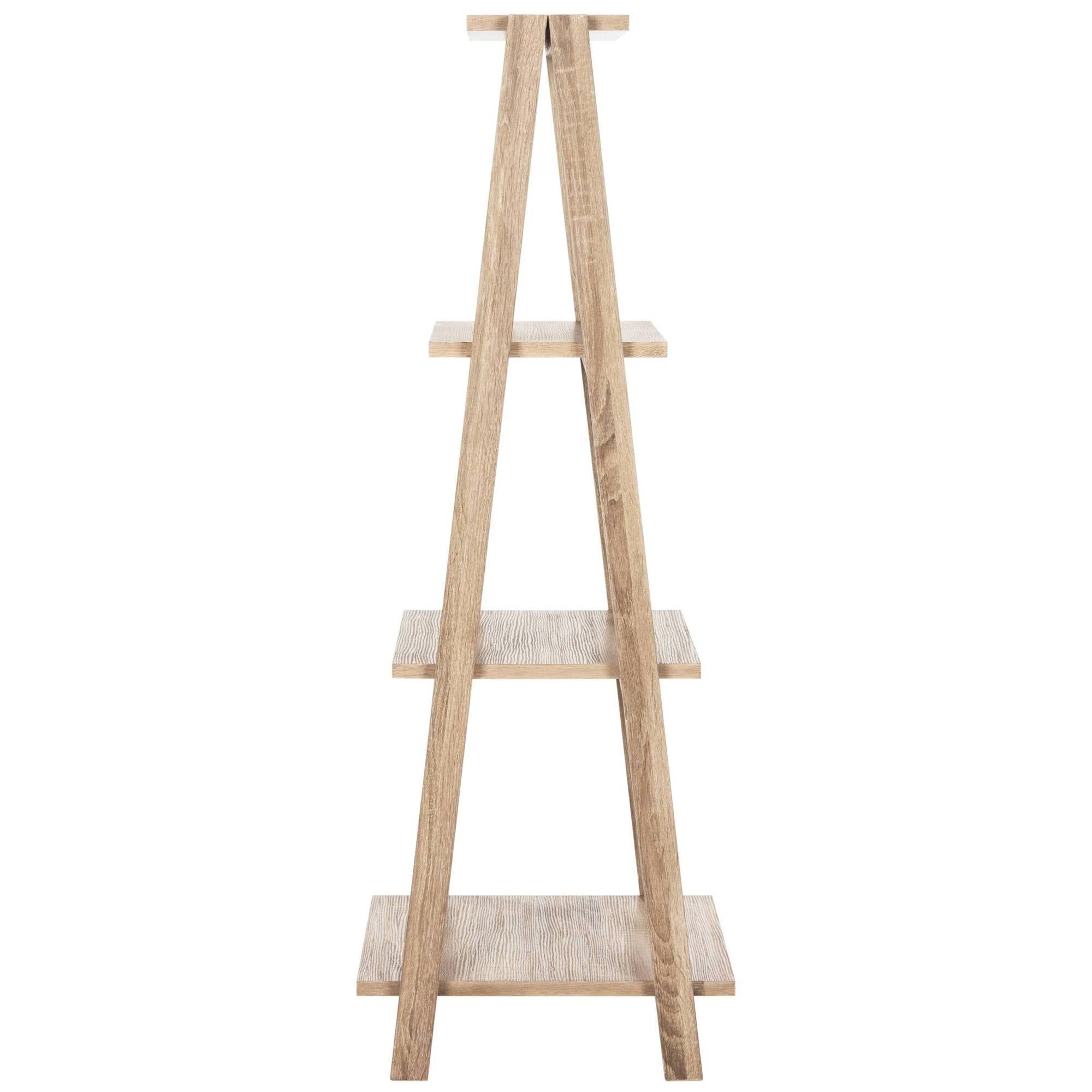 Retro Scandinavian Three Tier Shelf Light Grey A577241
