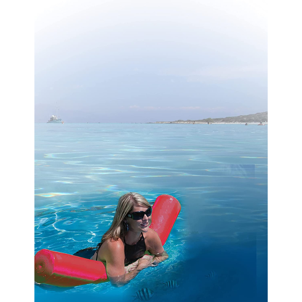 Oversize Foam Pool Noodle, Raven Red S696