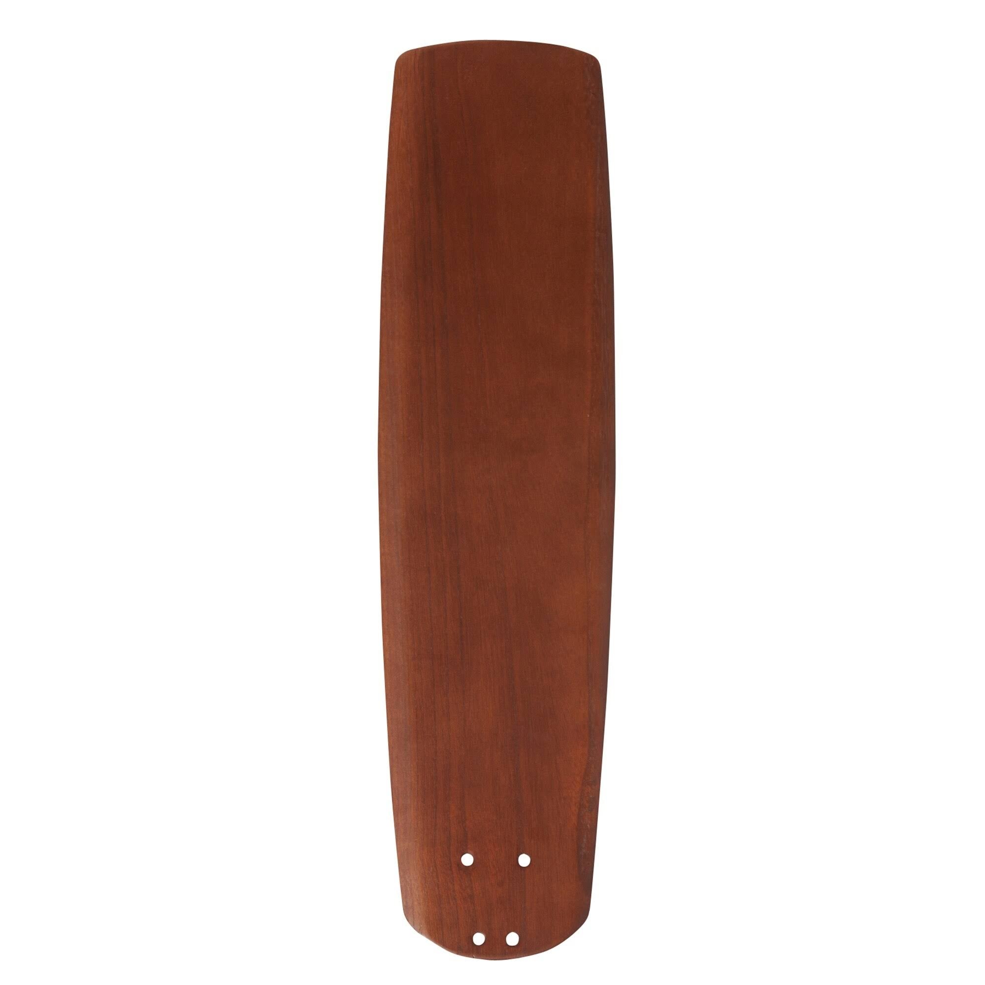 Satin White Solid Wood Blades Fan P4110