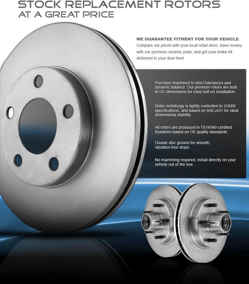 Brake Disc Rotors and Metallic Brake Pads A2510