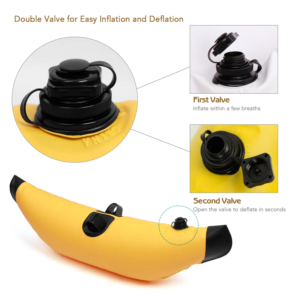 Kayak PVC Inflatable Outrigger Float Stabilizer Kit V81246