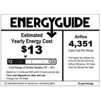 Matte Silver LED Ceiling Fan I93500
