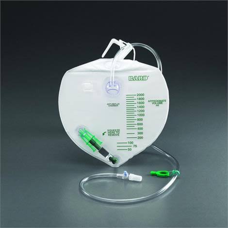 Urine Drainage Bag with Anti-Reflux Chamber, 20/Case Z196901