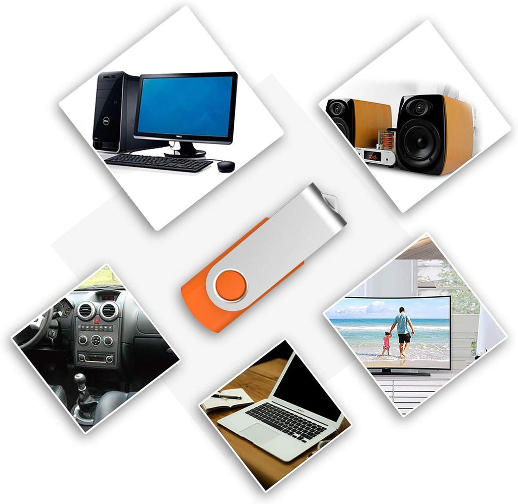 64GB USB 3.0 Flash Drives 10 PCS Thumb Drives W694648