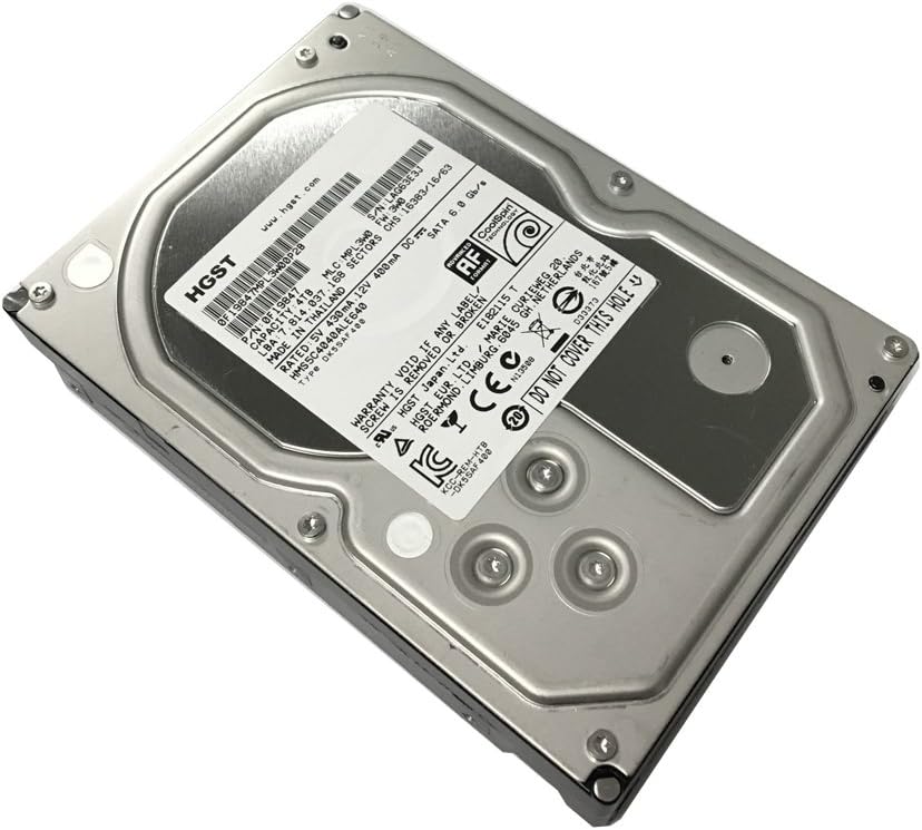 4TB 64MB Cache SATA 6.0Gb/s 3.5in Enterprise Hard Drive (Renewed) Pack of 2 T976640