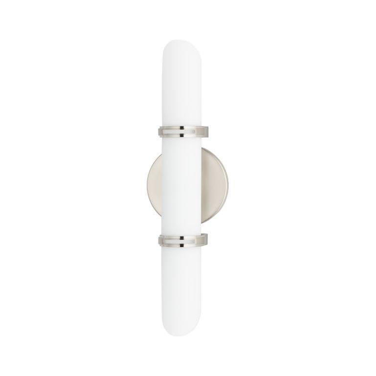 2 Light Bath Bracket, Satin Nickel P415417