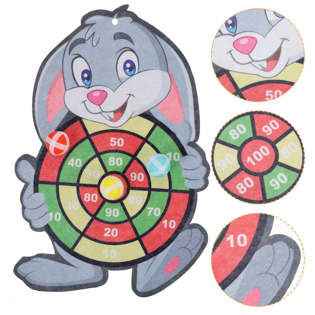 2 Sets Dart Board Game with Sticky Balls S63222