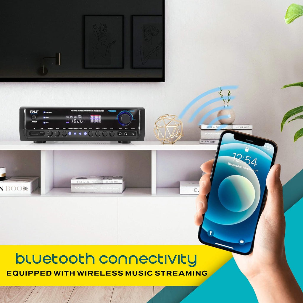 300W 4 Channel Bluetooth Power Amplifier X46603