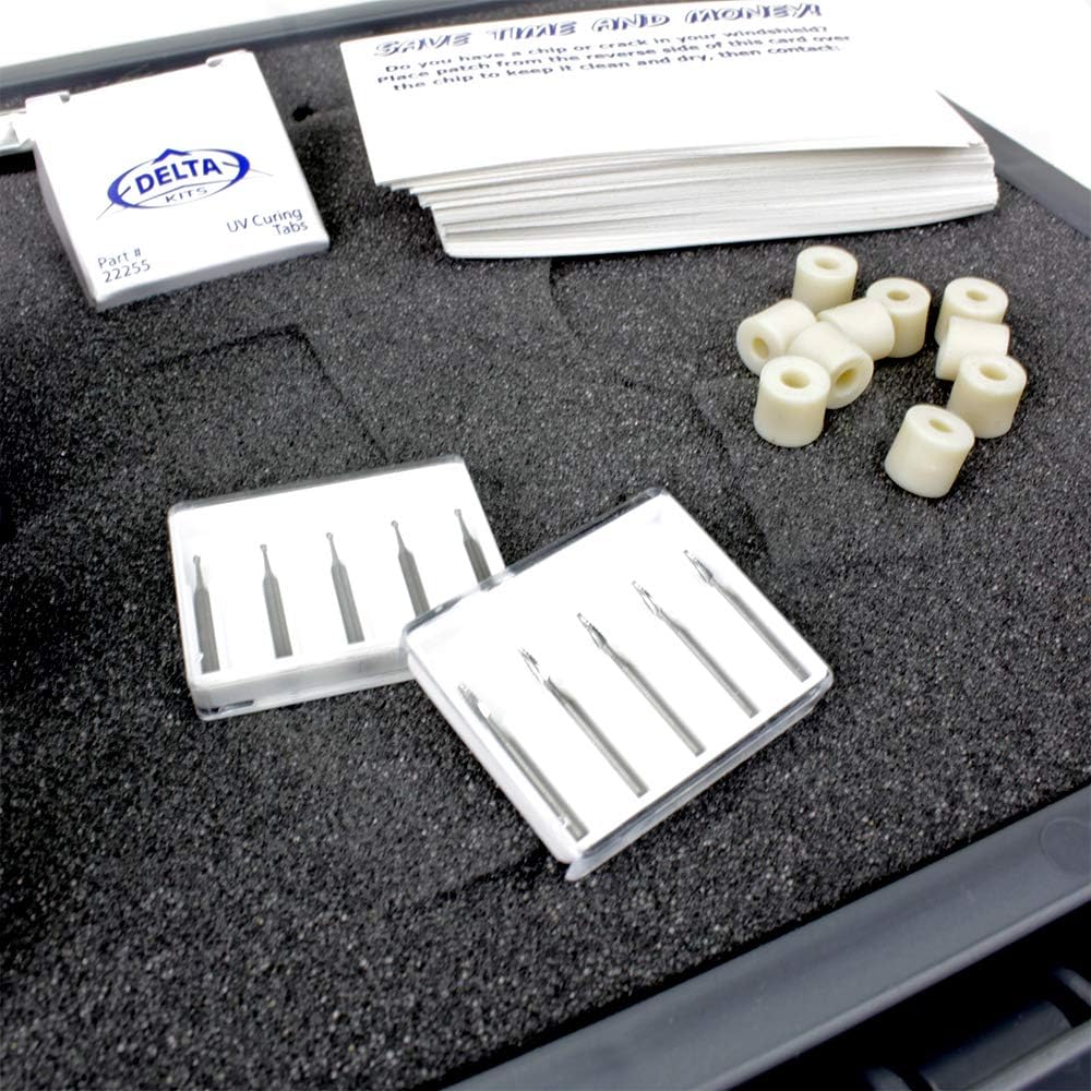 Windshield Repair Kit with Bridge and Stainless Steel Injector F312