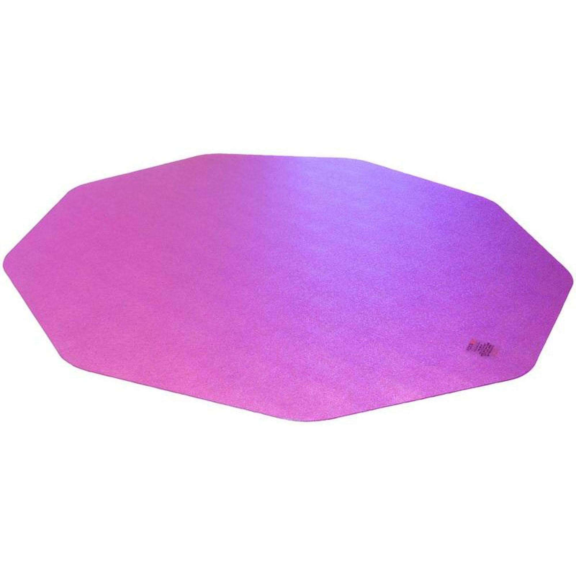 Pink Polycarbonate Chair Mat U686