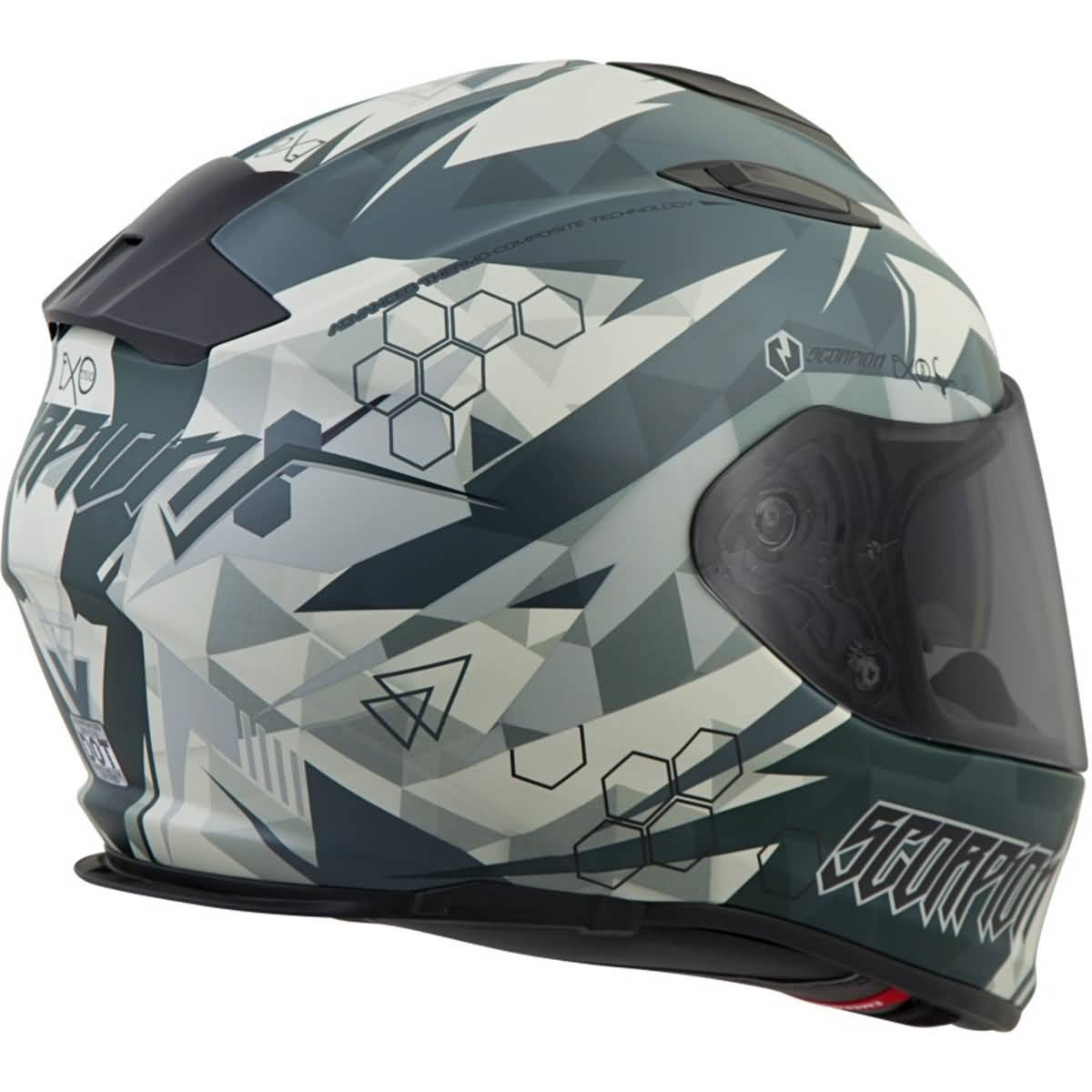 Full-Face Helmet Black/Gold Q4064