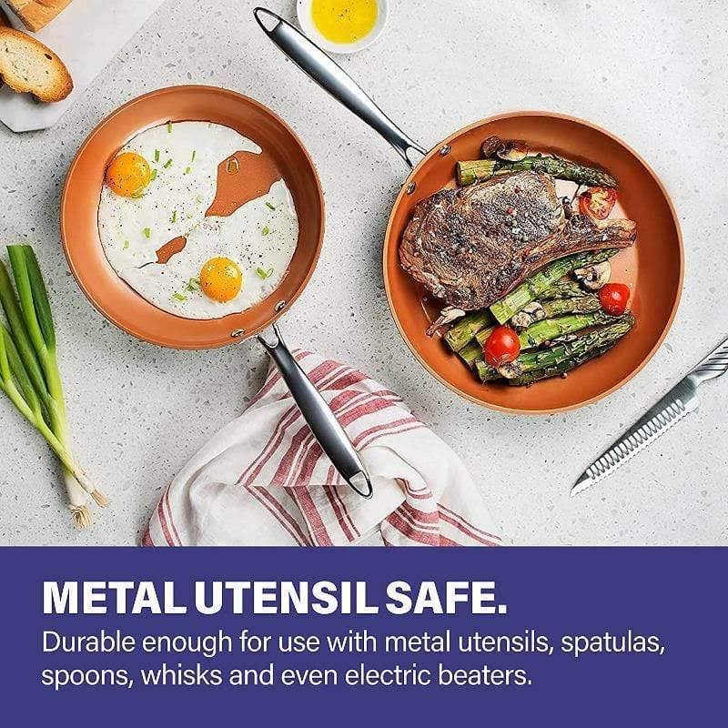 20-Piece Hard-Anodized Cookware Set F2607
