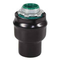 3/4 In Straight PVC Coated Connector O14283