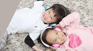Blue On-Ear Active Noise Cancelling Bluetooth Headphones H808798