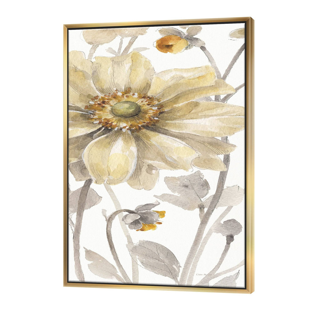 Orange Framed Canvas V78830