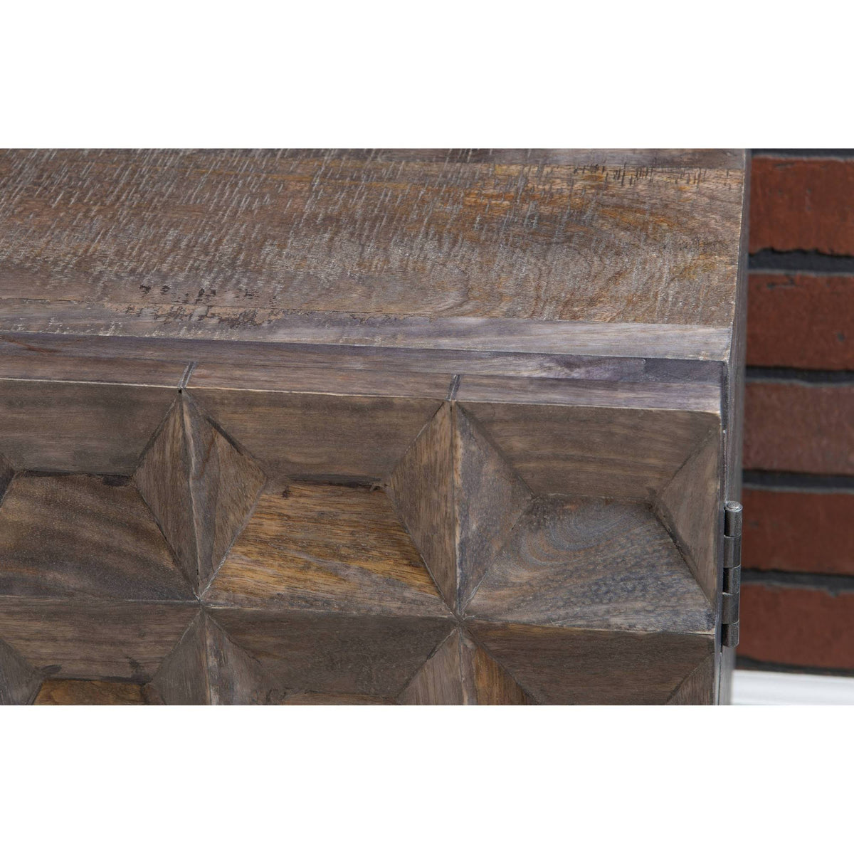 Brown Media Cabinet W635