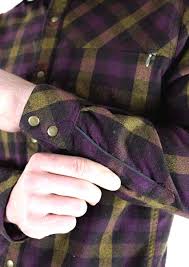 Lime Flannel Shirt V3416