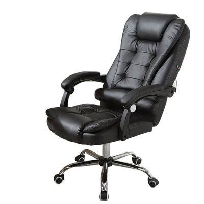 Leather Office Chair with Massage Function W362367