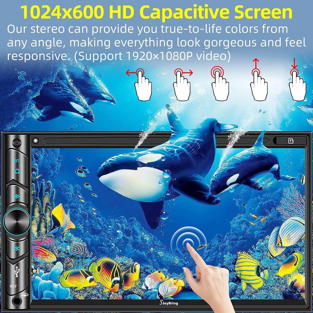 7" Capacitive Touchscreen Car Stereo with Bluetooth 5.0 L651