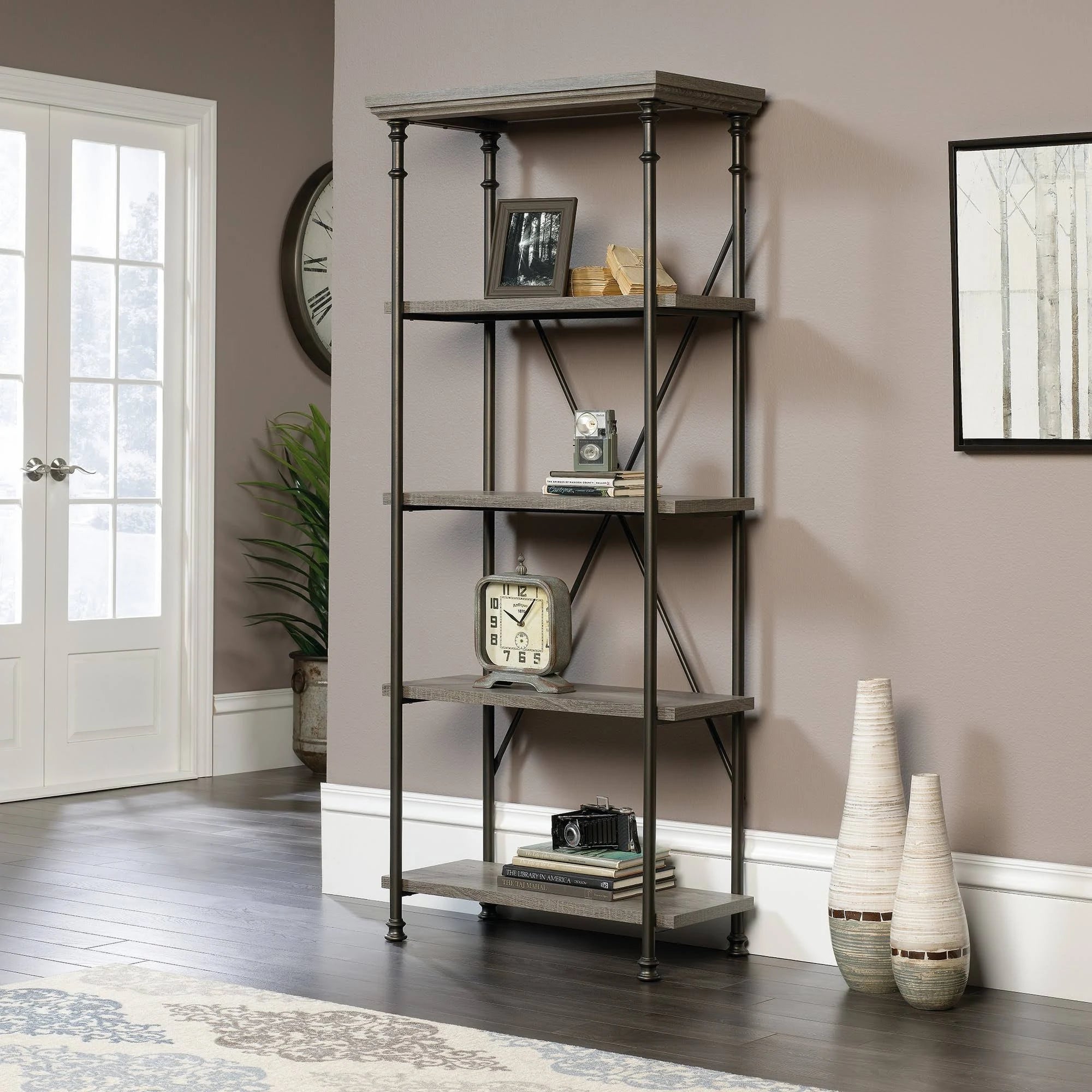 5-Shelf Bookcase, Northern Oak C1743
