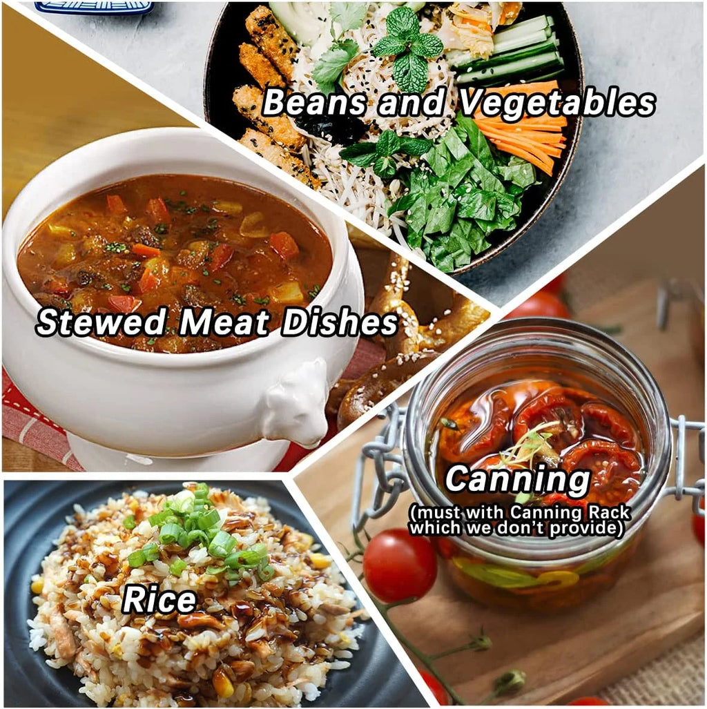 23 Quart Nonstick Aluminum Pressure Cooker and Canner D54423