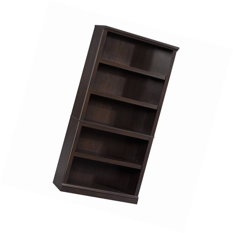 5-Shelf Bookcase, Jamocha Wood Finish G2696