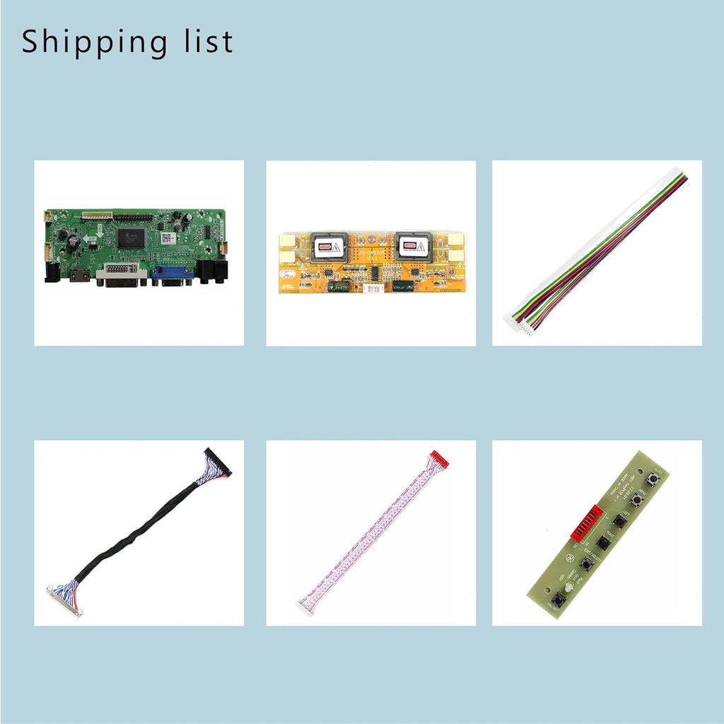 LCD Controller Board for 17 19 1280x1024 LCD Screen Panel E51182