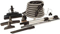 Universal Central Vacuum Accessories Kit with Electric Powerhead Nozzle and 30 ft Hose E943